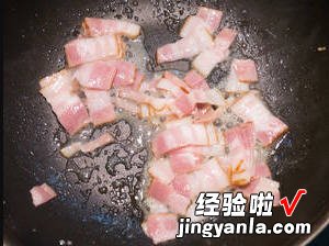 扁豆培根炒甜鸡蛋