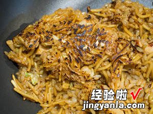 包菜肉丝炒面