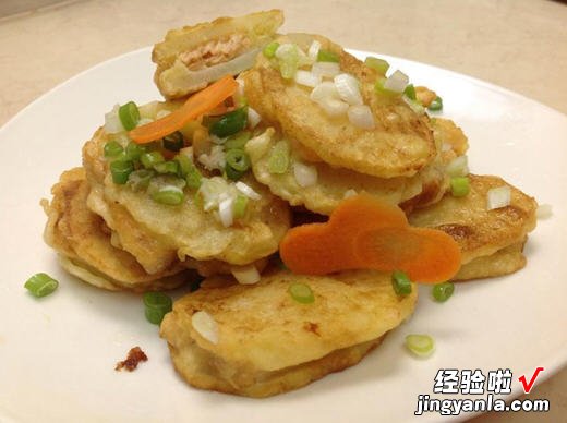 鲑鱼马铃薯饼