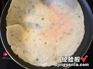 简易版培根蛋饼