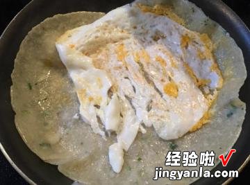 简易版培根蛋饼