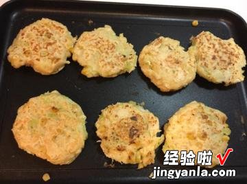 麻油豆渣蔬菜煎饼