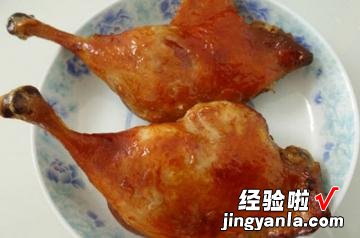 果蔬香烤鸭腿