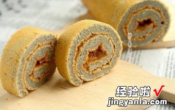 紫薯变色龙蛋糕卷