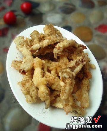 干炸蘑菇
