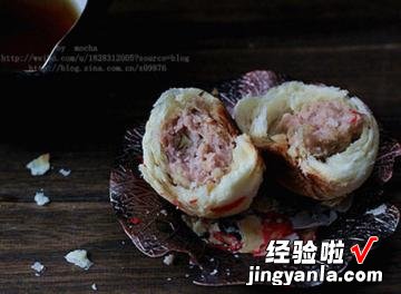 苏式鲜肉榨菜月饼