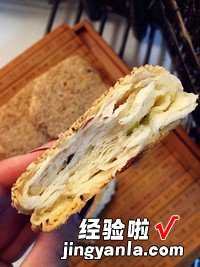 葱香油酥烧饼