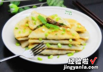 鲜肉香葱煎饼