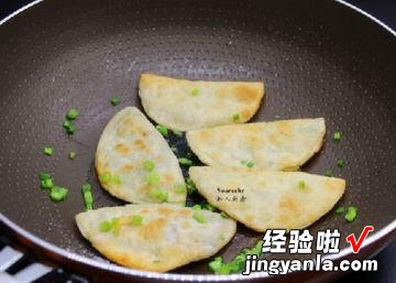 鲜肉香葱煎饼