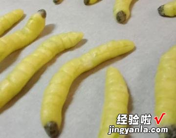 如此逼真的毛豆虫虫饼干你敢吃吗