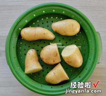 金黄玉米土豆饼