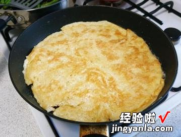 香煎冬粉鸡蛋饼