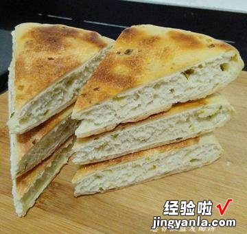 葱香椒盐发面饼