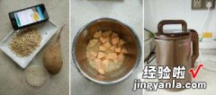 豆浆机做地瓜燕麦糊