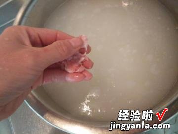 葱花肉末粥