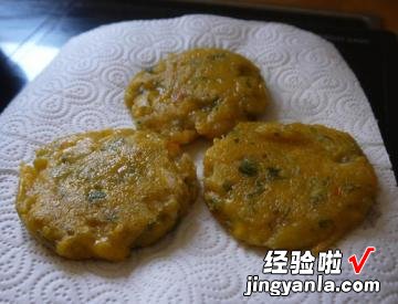 南瓜鸡丝香草煎饼