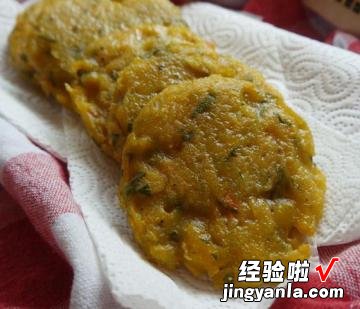 南瓜鸡丝香草煎饼