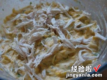 南瓜鸡丝香草煎饼