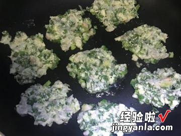 韭菜青葱虾仁煎饼