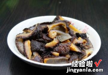 麻油爆炒红极参