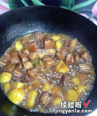 红烧肉炖土豆高压锅版