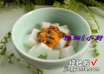 百香果杏仁豆腐