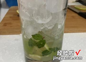 无酒精和有酒精随意切换 自制mojito鸡尾酒