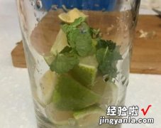 无酒精和有酒精随意切换 自制mojito鸡尾酒