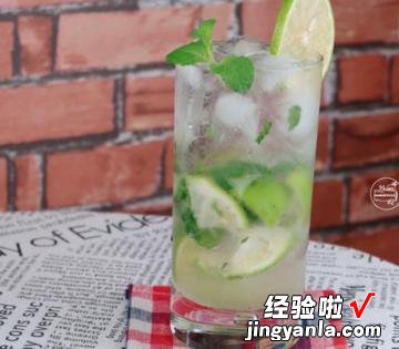 无酒精和有酒精随意切换 自制mojito鸡尾酒