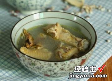 五指毛桃煲鸡汤