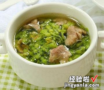 夜兰花肉片汤