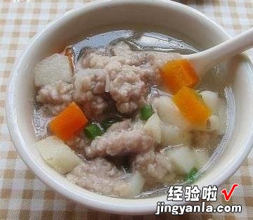 马蹄肉球汤