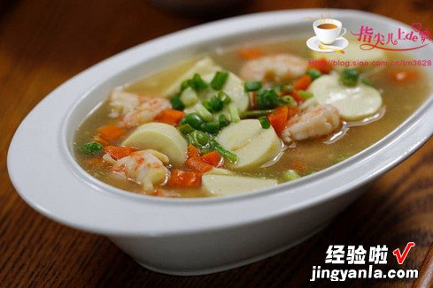 虾仁豆腐羹