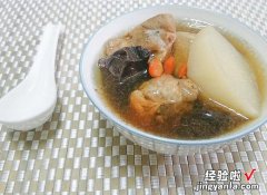 黑菜脯鸡汤