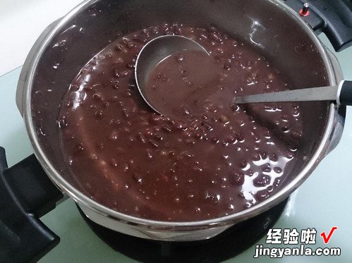 压力锅煮黑糖红豆汤