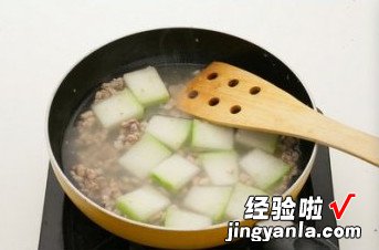 肉末烧冬瓜