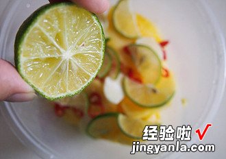 青柠拌菠萝