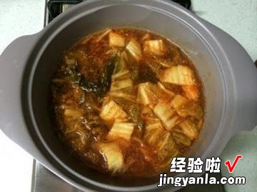 泡菜黄豆芽汤