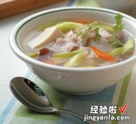 金针笋豆腐鱼片汤