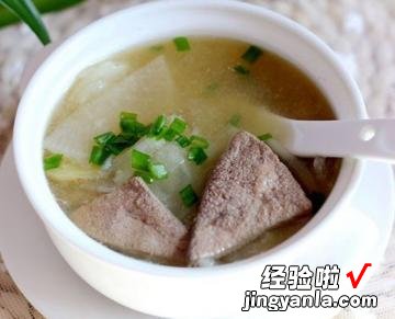 萝卜猪肝汤