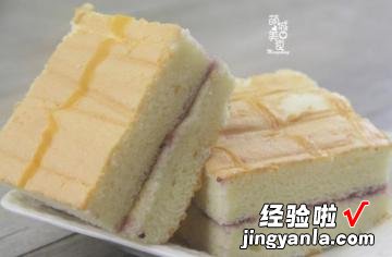 千叶纹蓝莓蛋糕