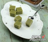 抹茶豆腐冻