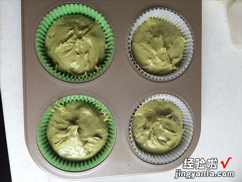 小清新の抹茶cupcake