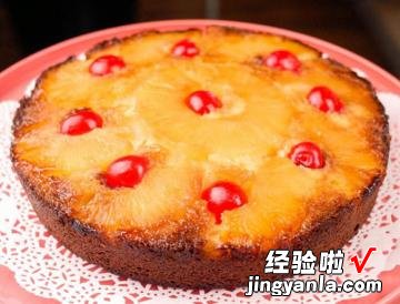 反转凤梨蛋糕Pineapple Upside-down Cake