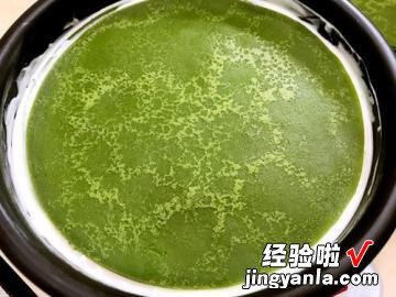 不用烤箱的抹茶千层乳酪蛋糕