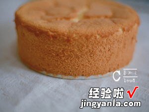 6寸原味基础戚风蛋糕