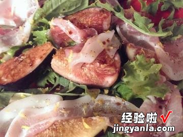 无花果帕玛火腿拉沙