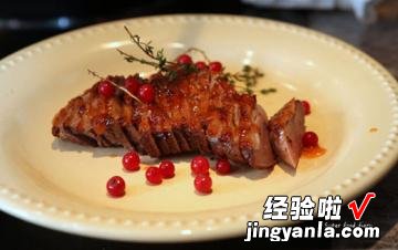 煎樱桃鸭胸肉