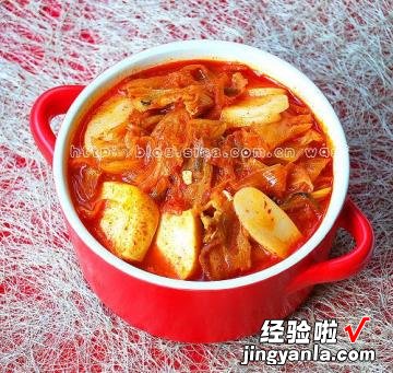 韩式泡菜豆腐汤