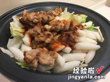 韩式辣炒鸡排年糕